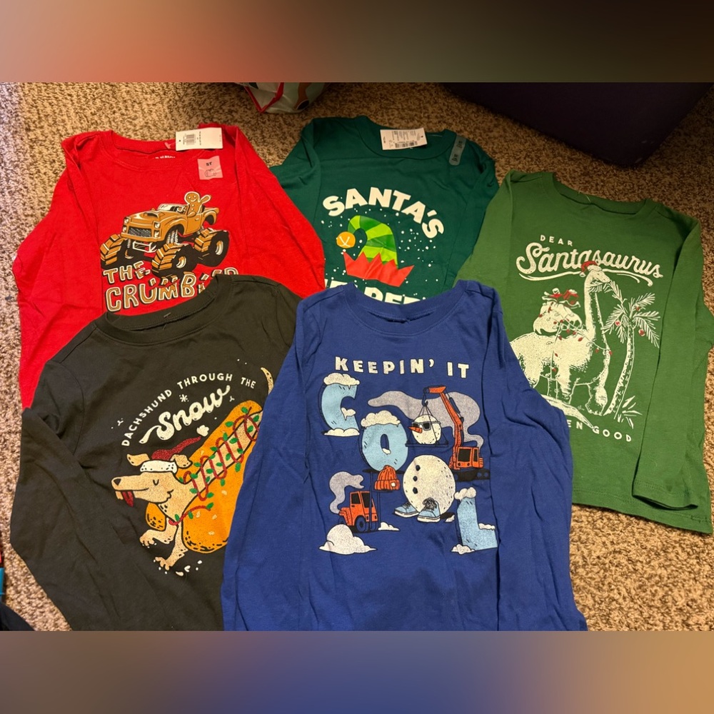 Children's 5T shirts- all brand new
